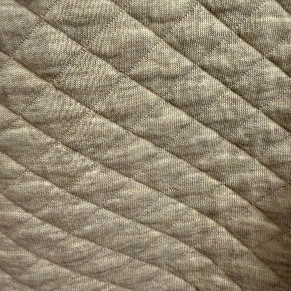 Patagonia Re-Tool Quilted Snap-T Pullover Sweater - Light Cream - Picture 3 of 4